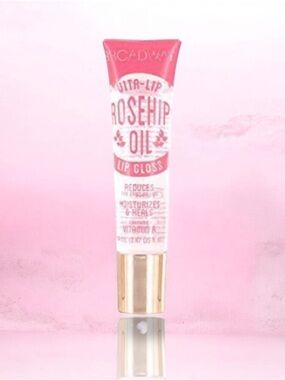 Broadway Rosehip Oil Lip Gloss — Pink Hydrating Shine by